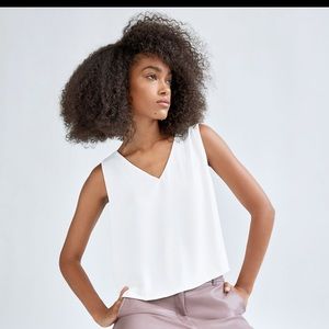 Aritzia Babaton Murphy Blouse, S, Blue